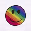 Rainbow Smiling Emoji Embroidery Design