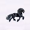 Sprinting Beautiful Black Horse Embroidery Design