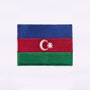 Patriotic Flag of Azerbaijan Embroidery Design