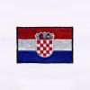 Tri Colored Flag of Croatia Embroidery Design