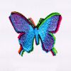 Color Gradated Vibrant Butterfly Embroidery Design
