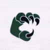 Green Sharp Nailed Monster Claw Embroidery Design