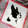 Boston Terrier Embroidery Design | Animal DST Embroidery File | Dog PES File | Pet Animal Machine Embroidery Design