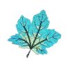 Blue Maple Leaf Patch