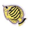 Iron on Yellow Discus Fish Patch