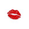Red Kiss Lips Patch
