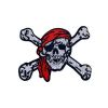 Pirate Skull and Crossbones Iron on Patch