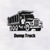 Dump Truck Machine Embroidery Design