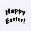 Beautiful Happy Easter Embroidery Design