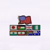 Flags of Countries around the World Embroidery Design