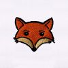 Gleefully Miniature Fox Embroidery Design