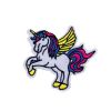 Dancing Yellow Wings Multi Color Unicorn Patches