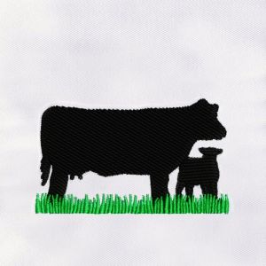 Cow Embroidery Designs Farm Animal Embroidery Designs