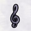 Musical Notation Symbol Embroidery Design