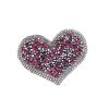 Heart Beaded Patch