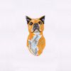 Basenji Embroidery Design | Animal PES File | 4×4 Dog Machine Embroidery File | Pet Animal Embroidery Design
