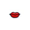 Embroidered Red Lips Patch
