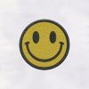 Smiley Face Emoji Embroidery Design