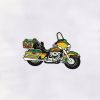 Colorful Heavy Motorbike Embroidery Design
