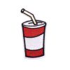 Straw Cup Drink Patch