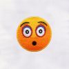Shocked Emoji Face Embroidery Design