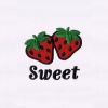 Sweet Strawberries Applique Embroidery Design | Fruit Embroidery Design | PES, DST, EXP, HUS, JEF | Digital File