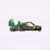 Deforesting Tractor and Truck Embroidery Design