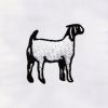 Sweet Goat Machine Embroidery Design