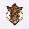 Roaring Boar Embroidery Design | Wild Animal Embroidery Design | Brown Boar Machine Embroidery File
