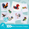 Bird Embroidery Collection
