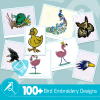 Bird Embroidery Collection