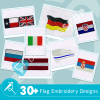 Flag Embroidery Collection
