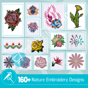 Nature Embroidery Bundles
