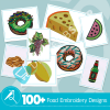 Food Embroidery Collection