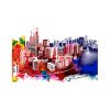 Free Delight Colorful Downtown Vector Design