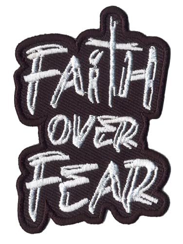 DigitEMB Faith Over Fear Hook and Loop Patch Tactical Backpack Morale